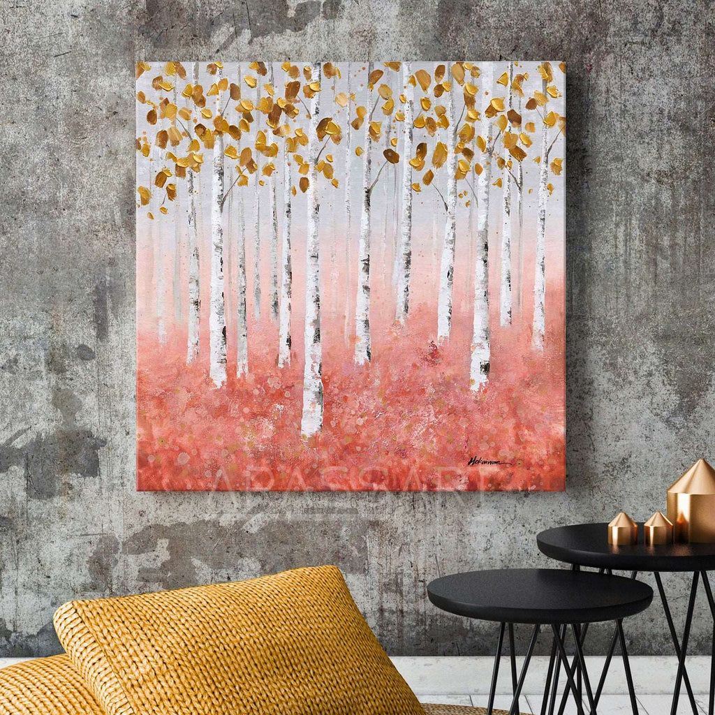 Tableau décoratif - Golden in Autumn woods